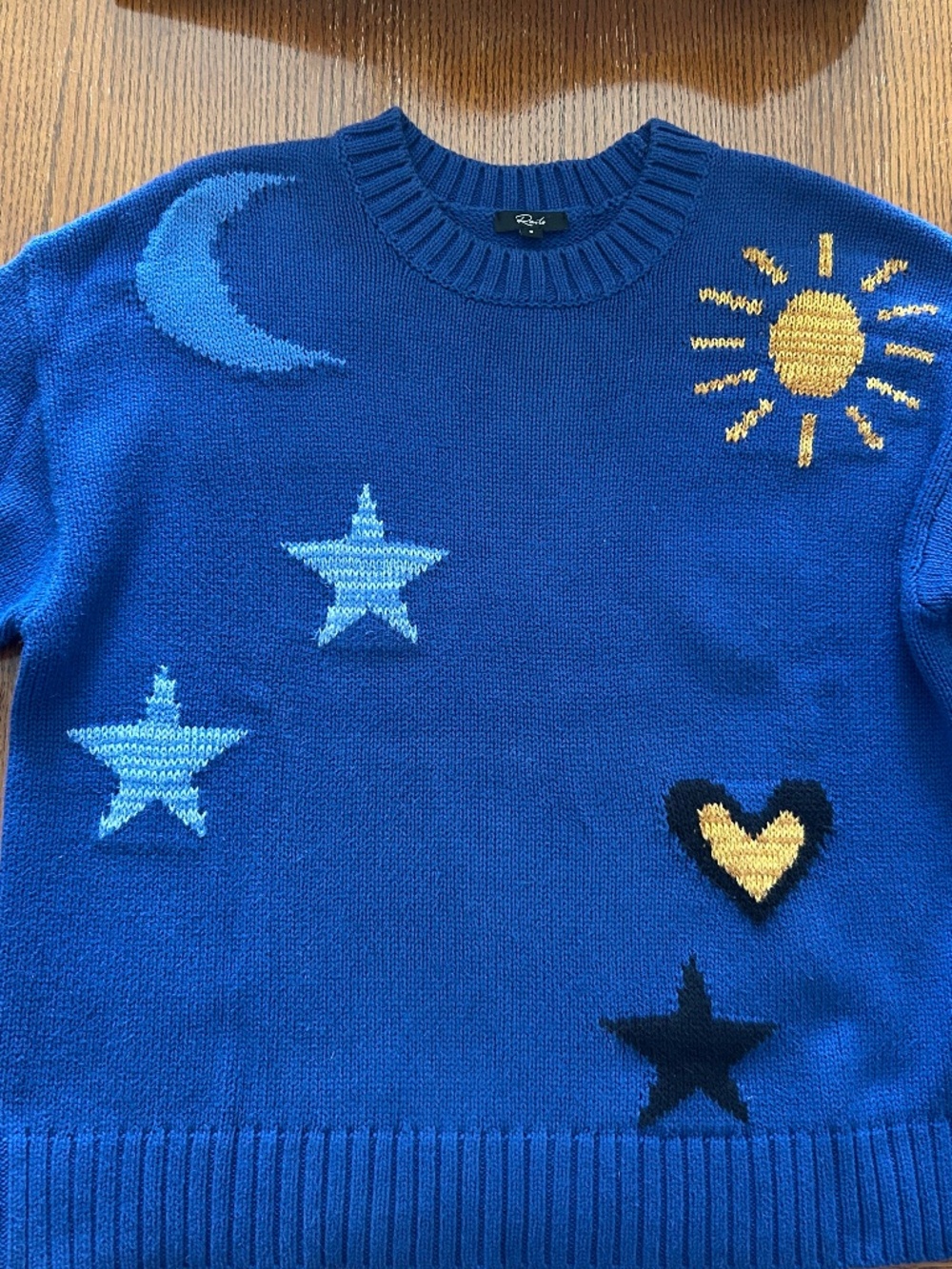 Rails Blue Sweater